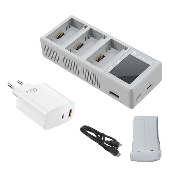 3850mAh-batteri för DJI Mini 3, lång flygtid, snabb laddning,1Batteri 1Laddare-EU