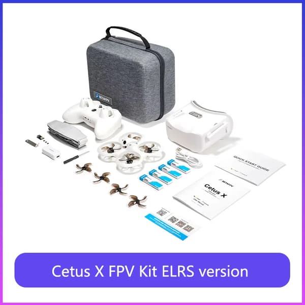 Cetus X FPV Kit, Inomhus-Utomhus Användning, FPV Kapabel,ELRS Kit