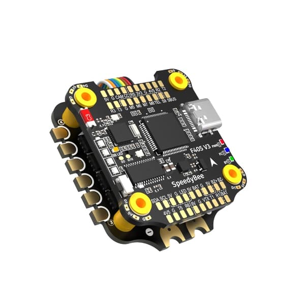 SpeedyBee F405 V3 Stack FC og ESC, 50A 4-i-1 ESC, Bluetooth-konfiguration,FC og ESC