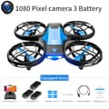 Miniatyrbild 2 av 2: Mini Drone, 4k HD-kamera, WiFi FPV, 1080P kamera 3B