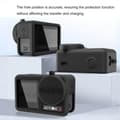Pikkukuva 7 / 10: Silikonikotelo linssisuojalla DJI OSMO Action 4 / 3 - Musta