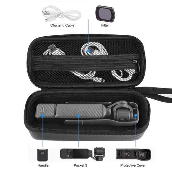 Puluz Oppbevaringsveske for DJI Osmo Pocket 3