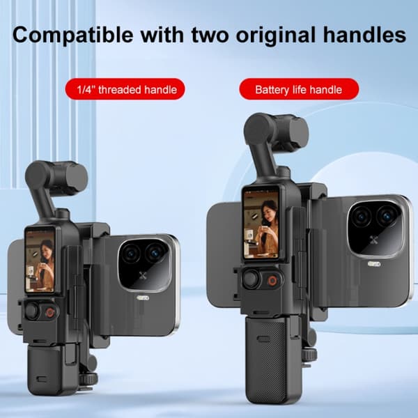 Mobiltelefonholder med stativmontering til DJI OSMO Pocket 3