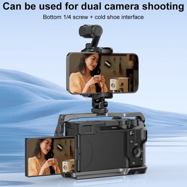 Mobiltelefonholder med stativmontering til DJI OSMO Pocket 3