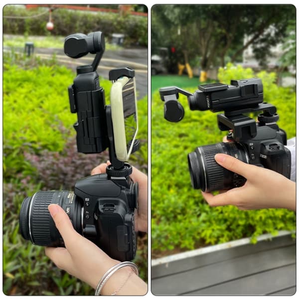 Mobiltelefonholder med stativmontering til DJI OSMO Pocket 3