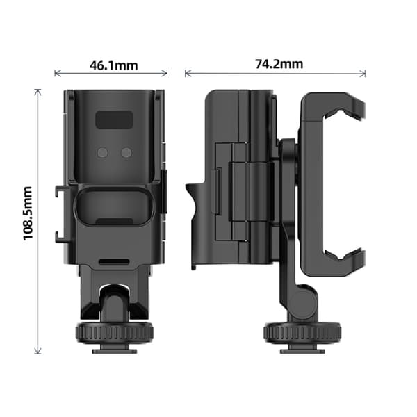 Mobiltelefonholder med stativmontering til DJI OSMO Pocket 3