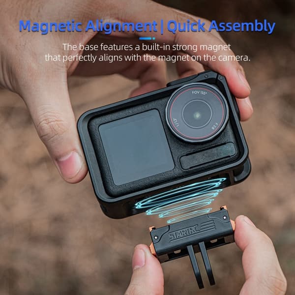 Magnetiskt Snabbfäste till DJI Osmo Action 5 Pro / 4 / 3