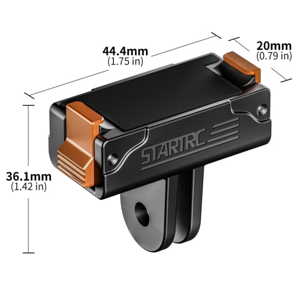 Magnetiskt Snabbfäste till DJI Osmo Action 5 Pro / 4 / 3