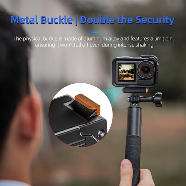 Magnetisk quick release-beslag til DJI Osmo Action 5 Pro/4/3
