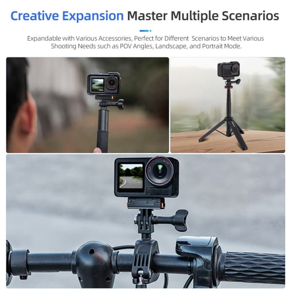 Magnetisk quick release-beslag til DJI Osmo Action 5 Pro/4/3