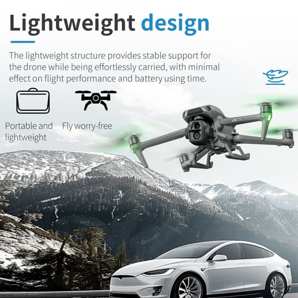 Hopfällbart landningsställ till DJI Air 3S / 3