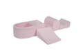 Miniatyrbillede 1 af 11: MeowBaby® Foam Legeplads til Børn 200 x 45 cm/Uden Kugler Lyserød