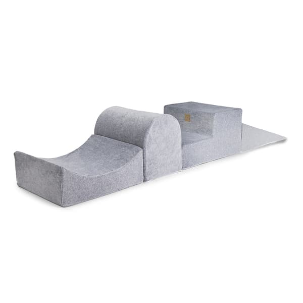 MeowBaby® Skum Legeplads til Børn 145x45cm Lysegrå