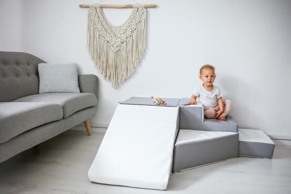 Vikingchoice Moderne Skum Slide & Klodser Sæt til Nutidige Legeområder - 40cm
