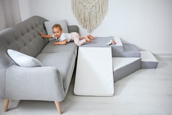 Vikingchoice Moderne Skum Slide & Klodser Sæt til Nutidige Legeområder - 40cm