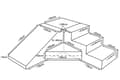 Miniatyrbillede 7 af 7: Vikingchoice Moderne Skum Slide & Klodser Sæt til Nutidige Legeområder - 40cm