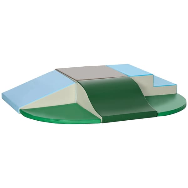 Rootz 6 XXL Foam Building Blorks for Kids - Educational Lelut - Motor Skills Curter - Boost -koordinointi - 150 cm x 100cm x 24cm