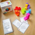 Miniatyrbillede 6 af 11: WOOPIE Tetris-terning puslespil med kortsæt
