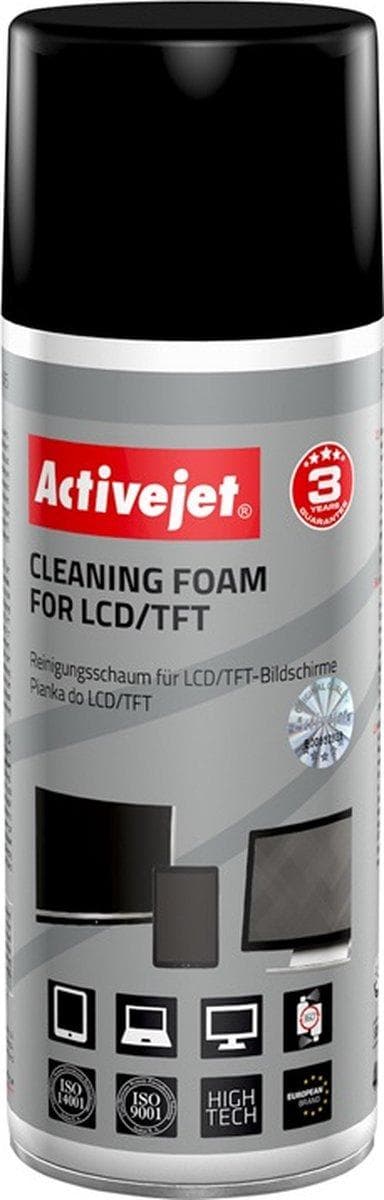 Activejet AOC-105 puhdistusvaahto LCD/TFT/plasmanäytöille 400 ml