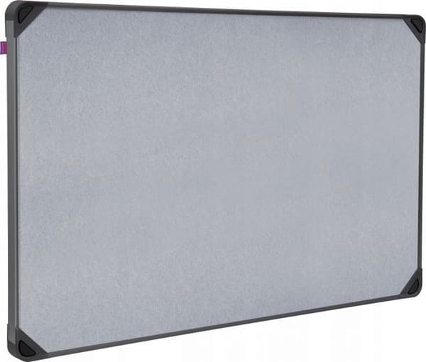 Vitrin - anslagstavla Memobe - MITF120090.81.61.51 - Filttavla Idea Edge 120x90cm svart aluminiumram