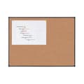Miniatyrbild 1 av 4: Showcase - Boardsplus Economy anslagstavla Korktavla, 60 x 45 cm, Black Tech Alloy ram