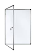 Miniatyrbild 2 av 4: Bi-office - VT810109150 - Skåp inomhusdisplay, låsbar magnetisk whiteboardtavla, 367 x 500 mm, 2 x A4
