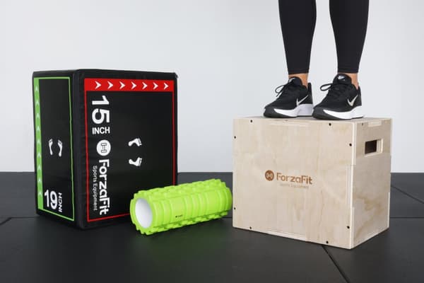 ForzaFit Foam roller - Triggerpunktsmassage - 33 cm - Grøn