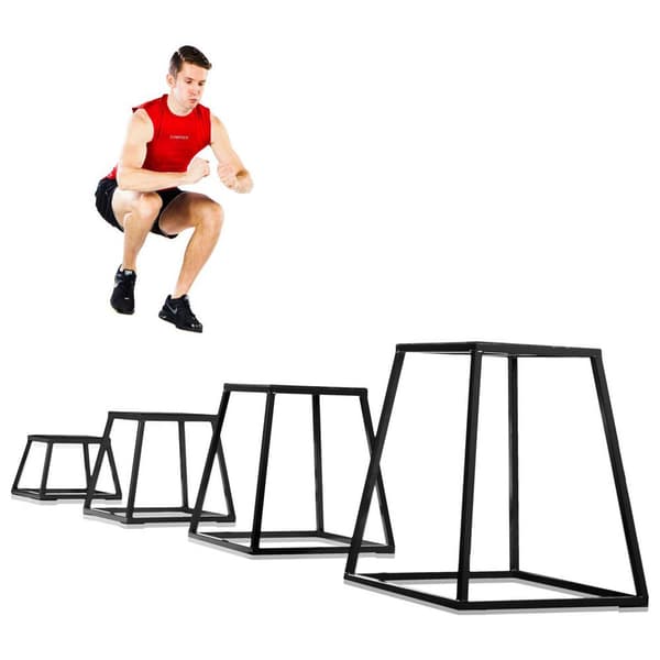 Gymstick Plyobox 45 Cm Musta 50.5x50.5x45 cm