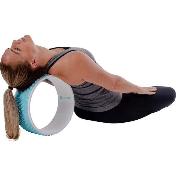 Pure2improve Hjul Yoga Blå Ø 34 cm