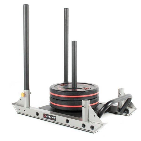 Olive Hjemmetræner Gym Sled Rød,Sort