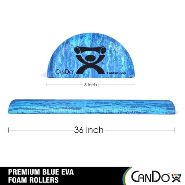 3b vetenskaplig massagerulle - 30-2210 - Halvrulle i High Performance Eva Foam 15,24 x 91,44 cm