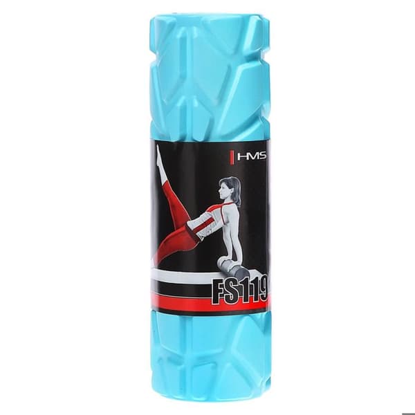 Massage roller - HMS - FS119 - Flexible EVA - Ergonomiska handtag - Diameter 140 mm