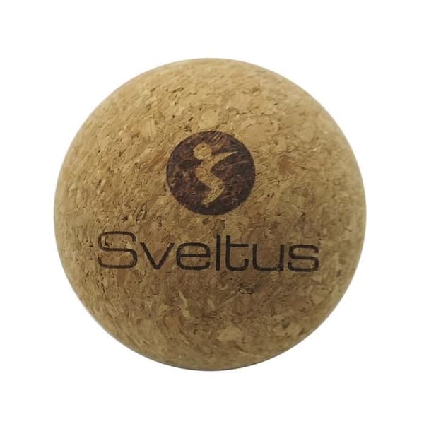 SVELTUS korkmassageboll - Ø6,5 cm - för självmassage av fascia