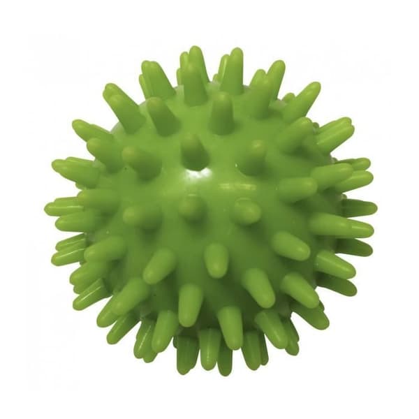 SVELTUS massageboll - gröna finnar Ø7 cm - för zonterapi och avslappning