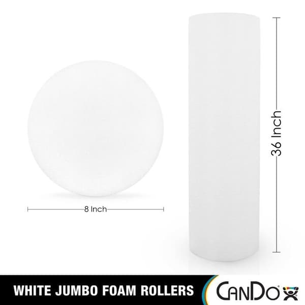3b vetenskaplig massagerulle - 30-2260 - Cando Jumbo Foam Roller 20,32 x 91,44 cm