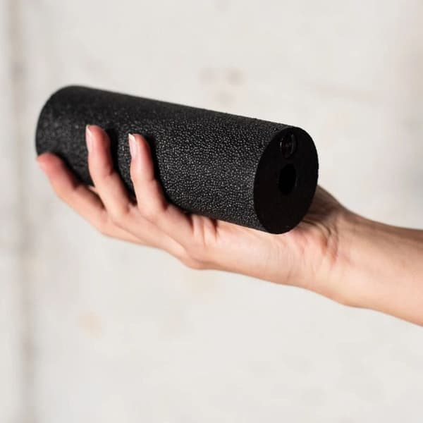 Massage rulle - HMS - FS116 - Svart - EVA/PP - 5,3 cm x 15 cm