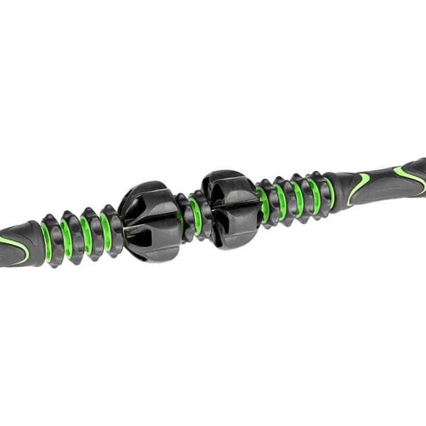 Massageboll - HMS - MS01 - Svart/Grön - Stål/EVA/TPE - 50 cm längd