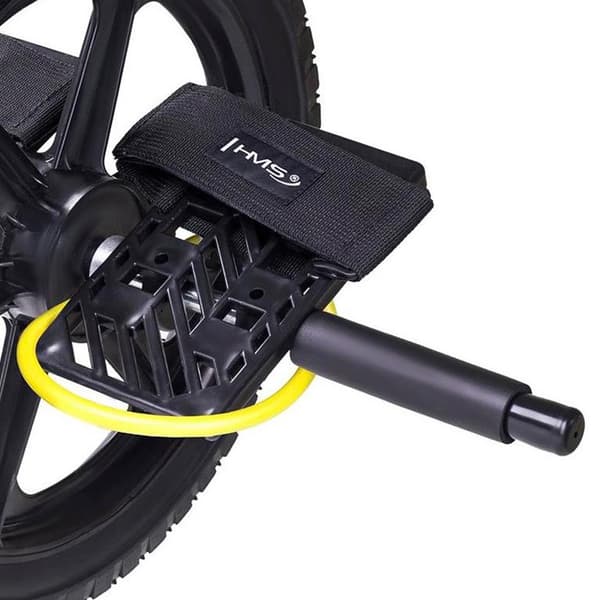 HMS Fitness WA06 Musta Polyvinyylikloridi (PVC), Kumi 1 kpl