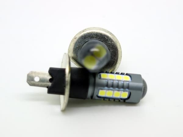 H1 Dimljus 500 lumen led 6000K P14.5s  2-pack