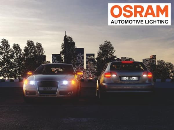 Osram röd p21w ba15s 1156 led lampor 12v