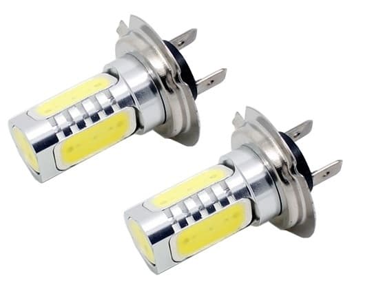 Tåkelyspærer High Power 6W, sokkel H7, 2-pakning