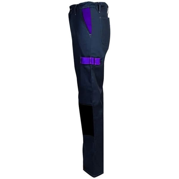 Fashion Security FASHION SECURITE 660005 Peps arbetsbyxor Storlek XL Grå/Lila - 82660005