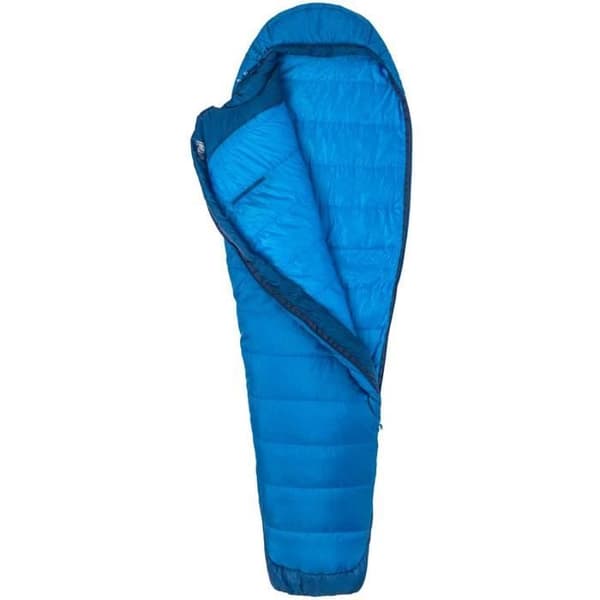 Marmot Trestles Elite Eco 20 Long Sovsäck Mixad Vuxen, Estate Classic Blue, FR Unik (Tillverkarens Storlek: 198)