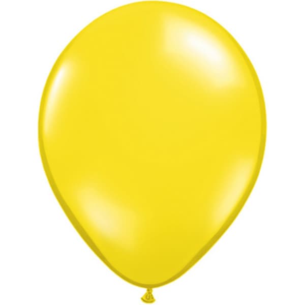 Qualatex 11 Inch Round Plain Latex Balloons (100 Pack)