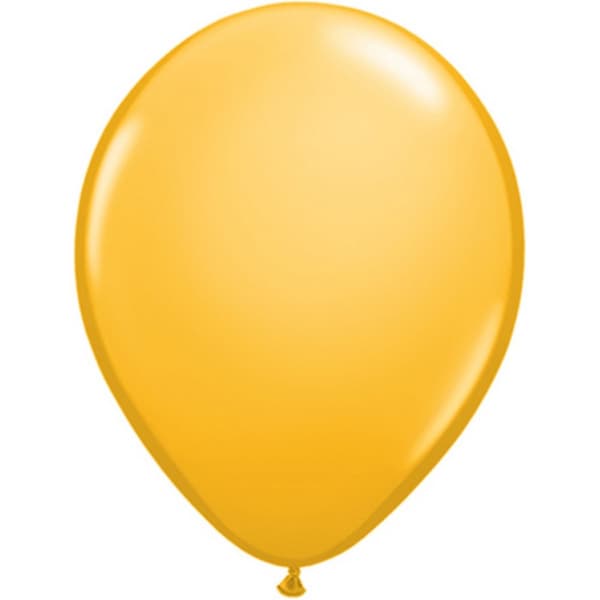 Qualatex 11 Inch Round Plain Latex Balloons (100 Pack)