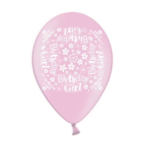 Simon Elvin 10 tommer fødselsdag dreng / fødselsdag pige latex ballon Birthday Girl One Size