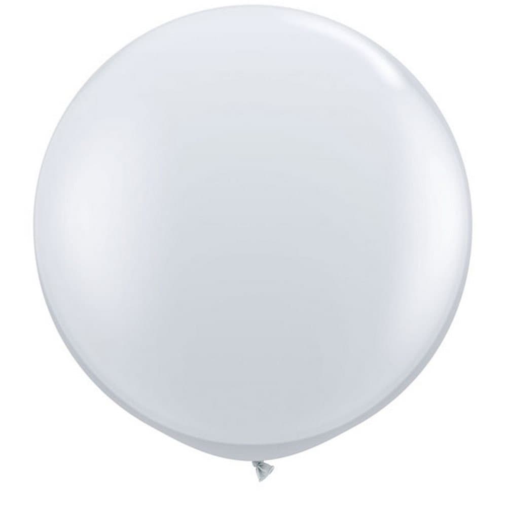 Qualatex 16 tums runda, vanliga latexballonger (50 förpackningar)