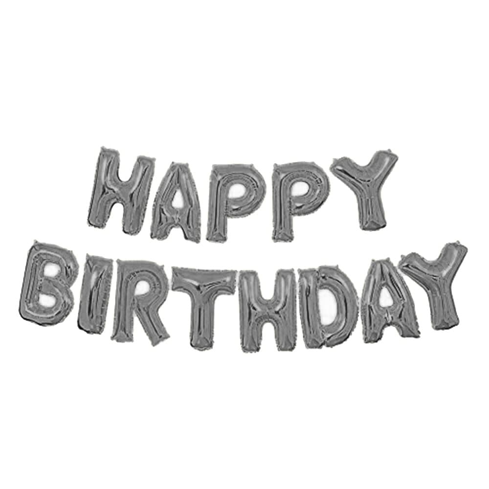 Unique Party Happy Birthday Foil Balloon Banner Kit 14ft