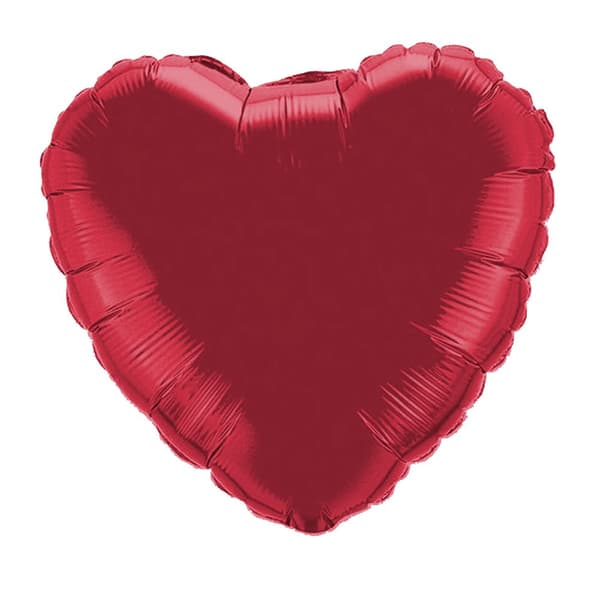 Unique Party Heart Foil Balloon (Pack Of 5)
