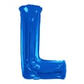 Pikkukuva 3 / 5: Kaleidoscope 34 Inch Foil Letter Blue Balloon